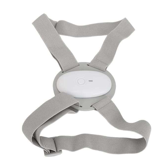 Elektronische Houdingscorrector Vibratie Herinnering Elastische Band Intelligente Houdingscorrector white