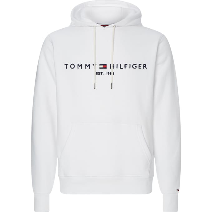 Tommy Hilfiger - Hoodie Wit - L - Regular-fit