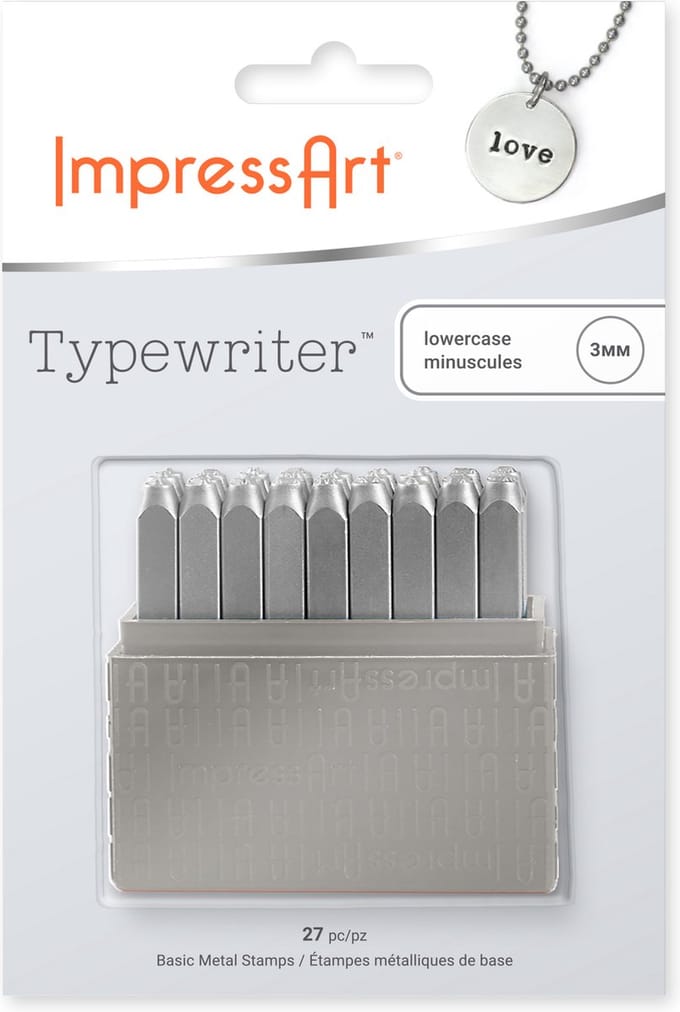 27 alfabetstempels - ImpressArt