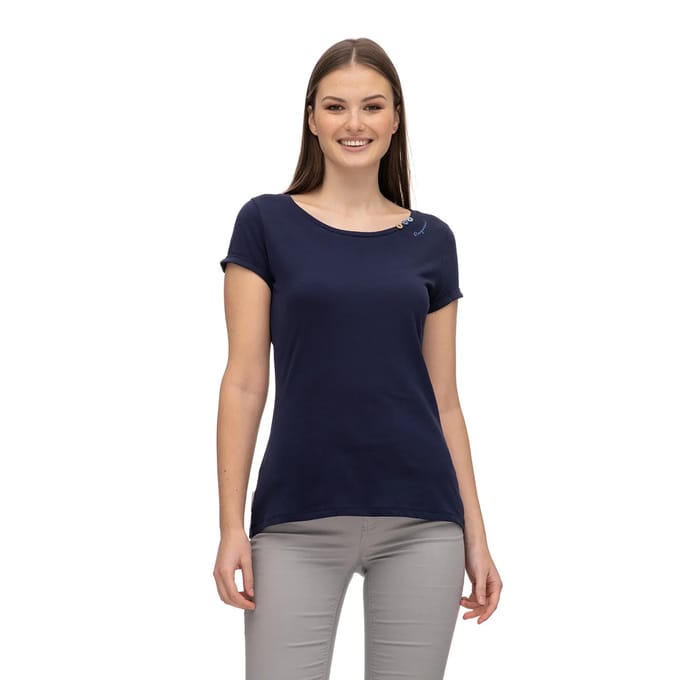 Katoenen dames-T-shirt Ragwear Florah