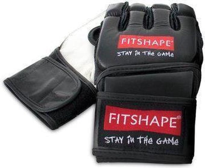 Fitshape Logo Fitshape Grappling Handschoen Leder - maat XL