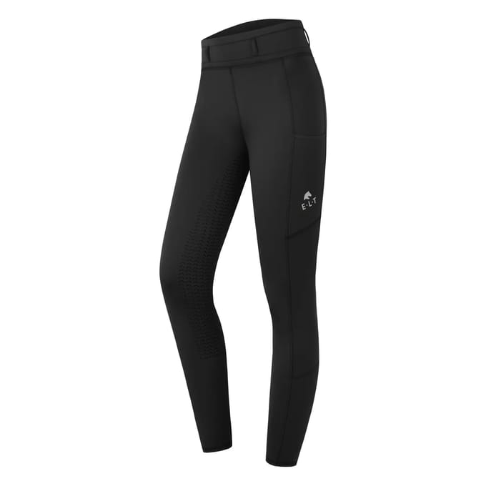 ELT THERMO-RIJLEGGING ELLA JUNIOR Zwart