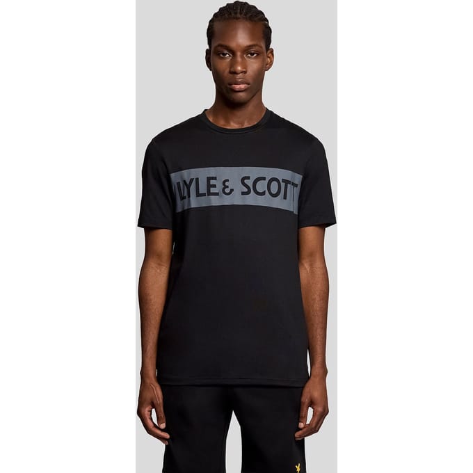 Sport T-shirt met borstlogo
