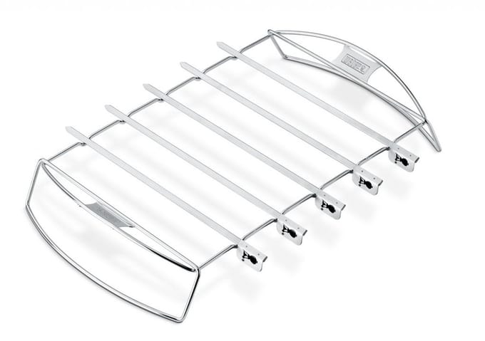 Merkloze Metalen Spiesjes voor BBQ - 5 Stuks, 28cm
