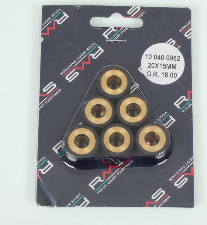 variatorrol rms 20x15 18grs voor scooter nieuw