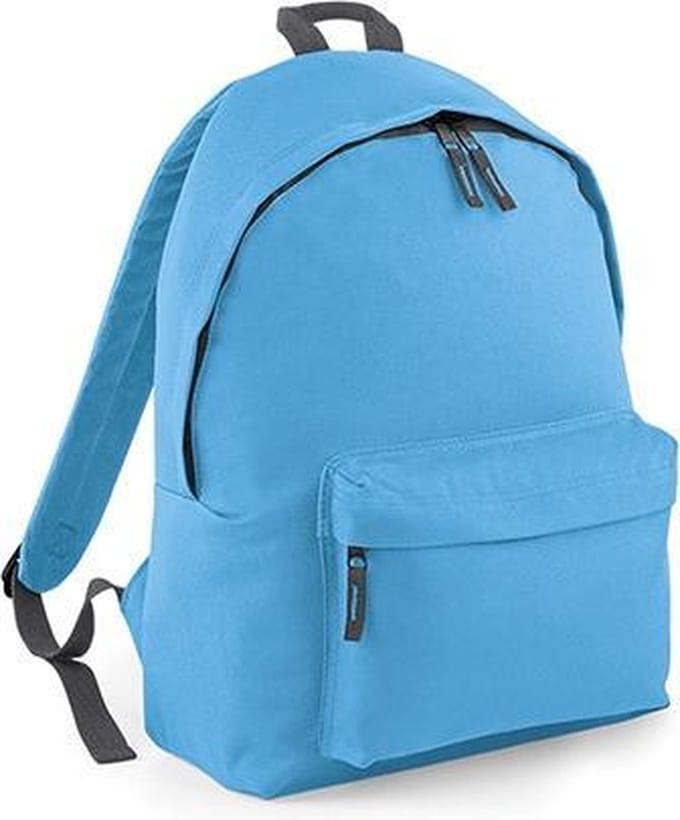 BagBase Backpack Rugzak - 18 l - Surf Blue/Graph