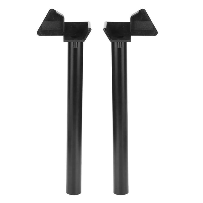 Kit de descente d'eau de pluie pour gouttière de serre, accessoires de descente d'eau de pluie black