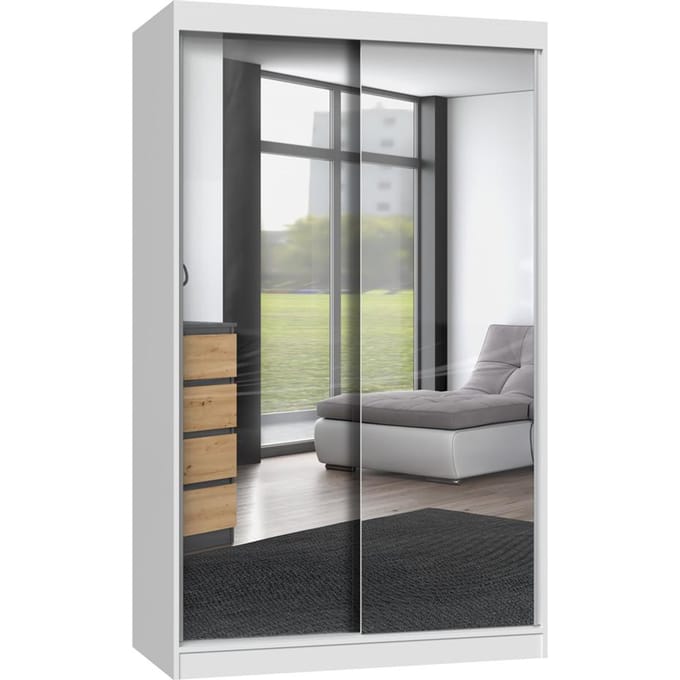 Iga 120A WITTE kledingkast