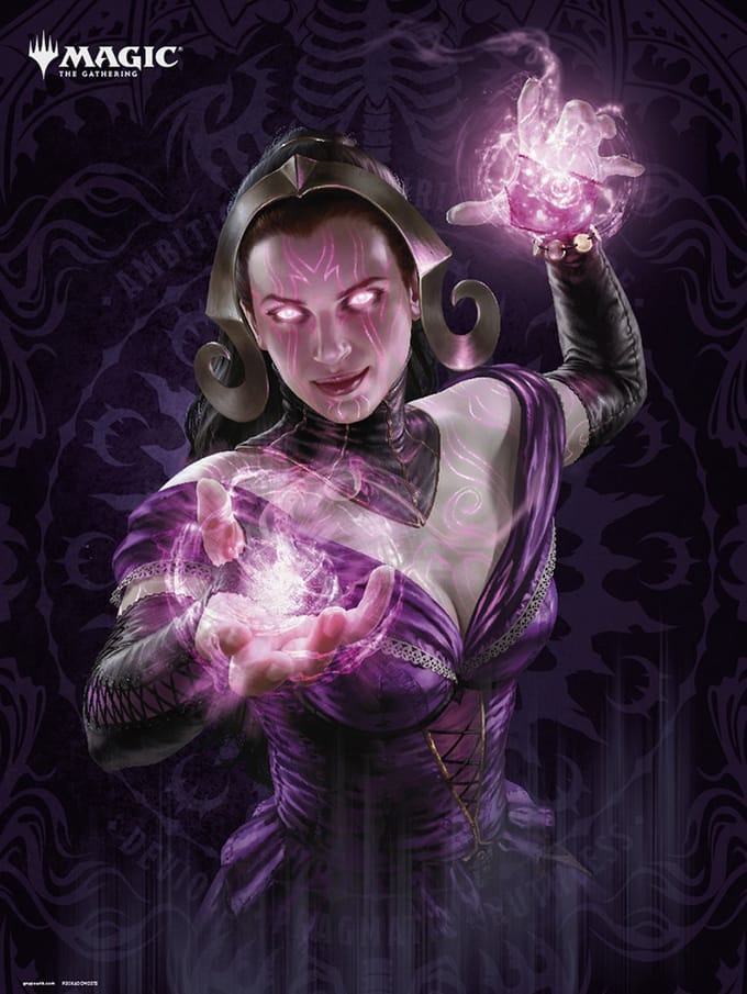 MAGIC THE GATHERING LILIANA - Art Collector Print 30x40 cm