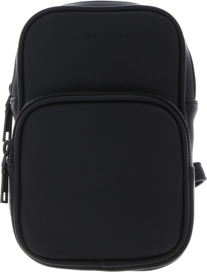 SEIDENFELT MANUFAKTUR Schoudertas Sveg Shoulderbag Black / Black Zwart