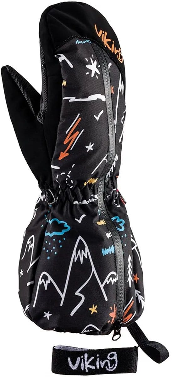 Viking Snoppy Handschoenen Zwart 3 Kinderen