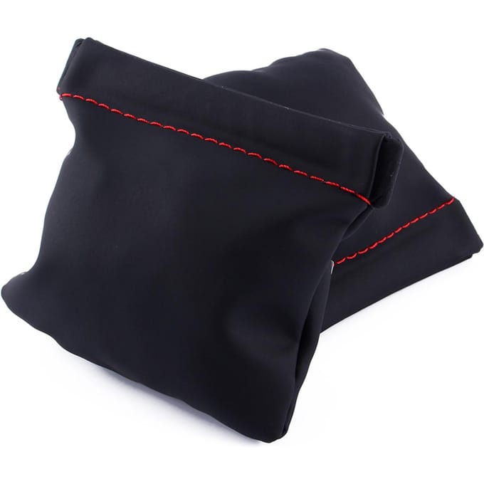 Zwarte PU Leer Vervanging Draagtas Hoes Tas Voor Oortelefoon Koptelefoon Nieuw black