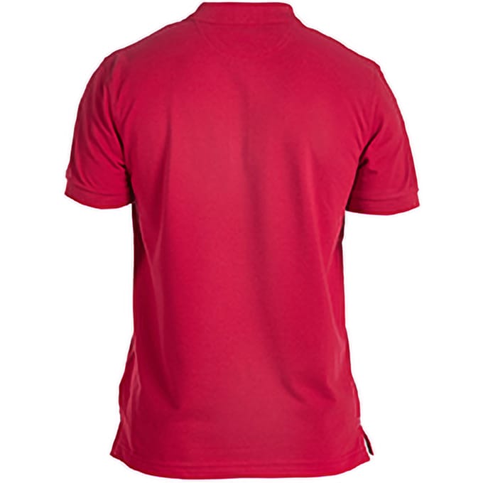 Canterbury Heren Waimak korte mouw Pique Polo Shirt (Rood)