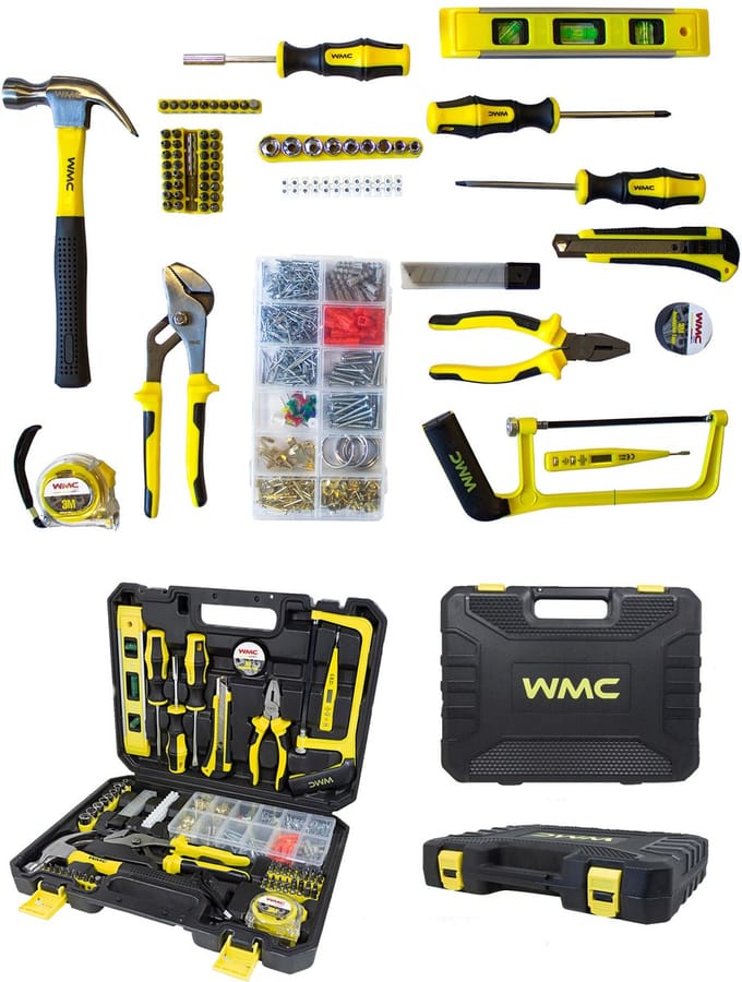 WMC - Gereedschapsset - 700-delig - Ergonomisch Ontwerp - Inclusief Organizer