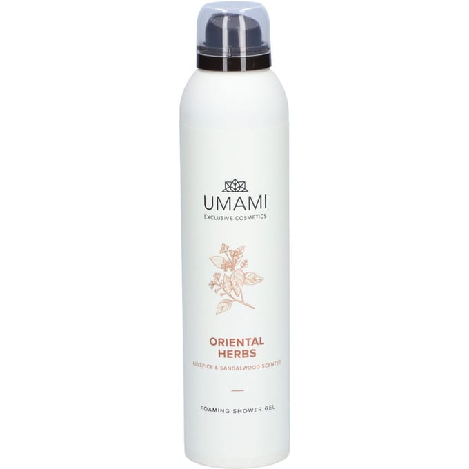 Umami Oriental Herbs Foaming Shower Gel Piment & Sandelhout 200 Douchegel