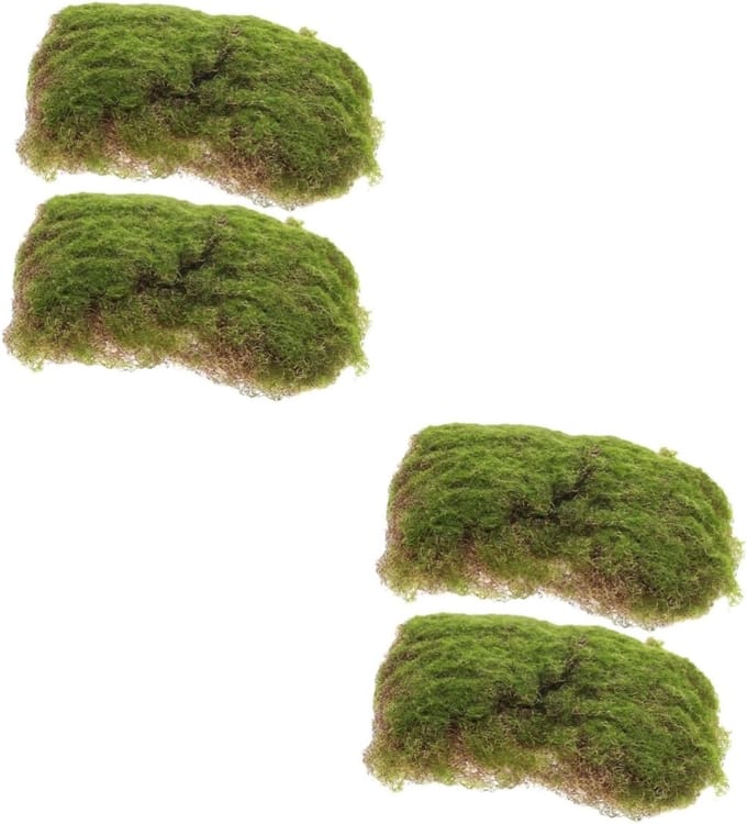 Kunstmos Graskleed - Nepgras Mat - Doe-het-zelf Projecten - Snijbaar en Decoratief - 2 Sets - Groen