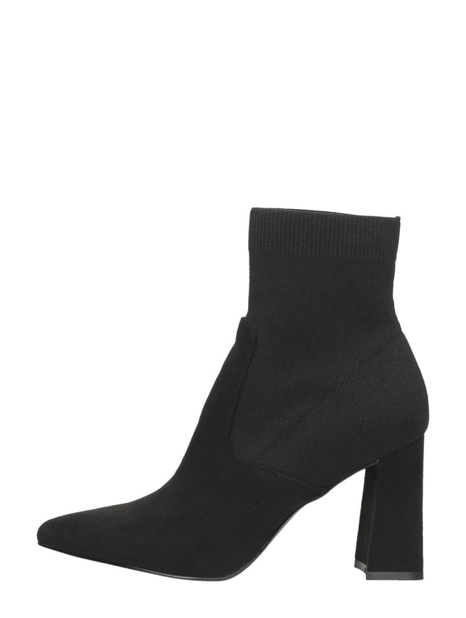 Steve Madden Purify dames enkellaars - Zwart - Maat 41