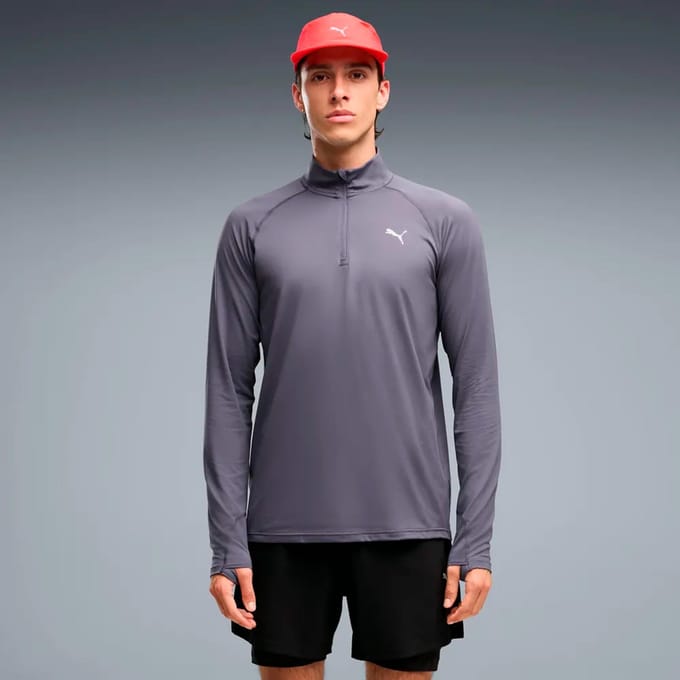 Puma Velocity Cloudspun 1/4 Zip  Hardloopshirt Heren