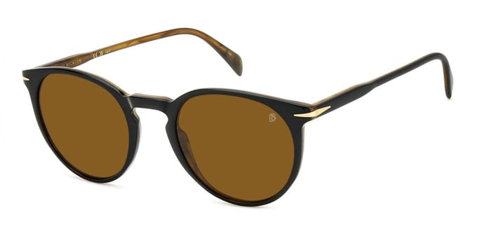 David Beckham DB 1139/S Black striped brown 51/22/150 MAN Zonnebrillen