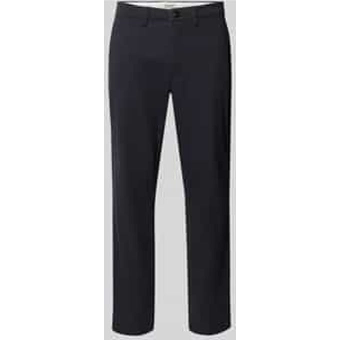 Straight fit Chino met achterzakken Model 'Stollie'