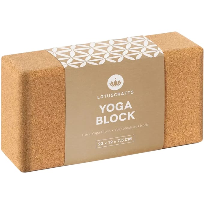 Kurkstenen Yoga Blok Lotuscrafts