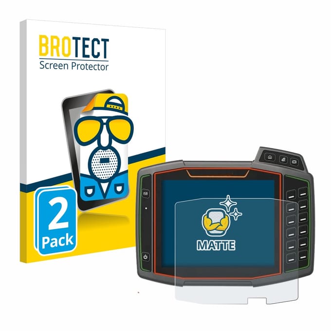 BROTECT - Screenprotector voor Amazone AmaTron 4 - Folie Beschermfolie matte 2 Stuks