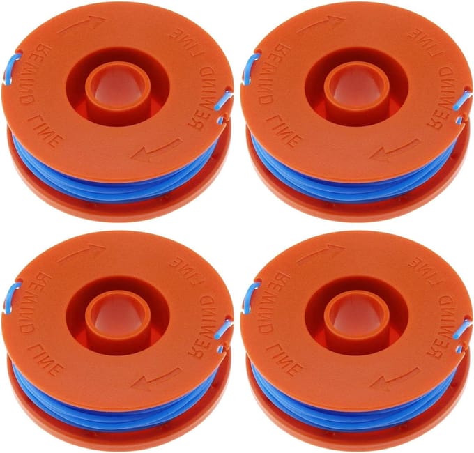 Omgoods - 4 Stuks Spool Line voor Grasmaaier 10m Draad