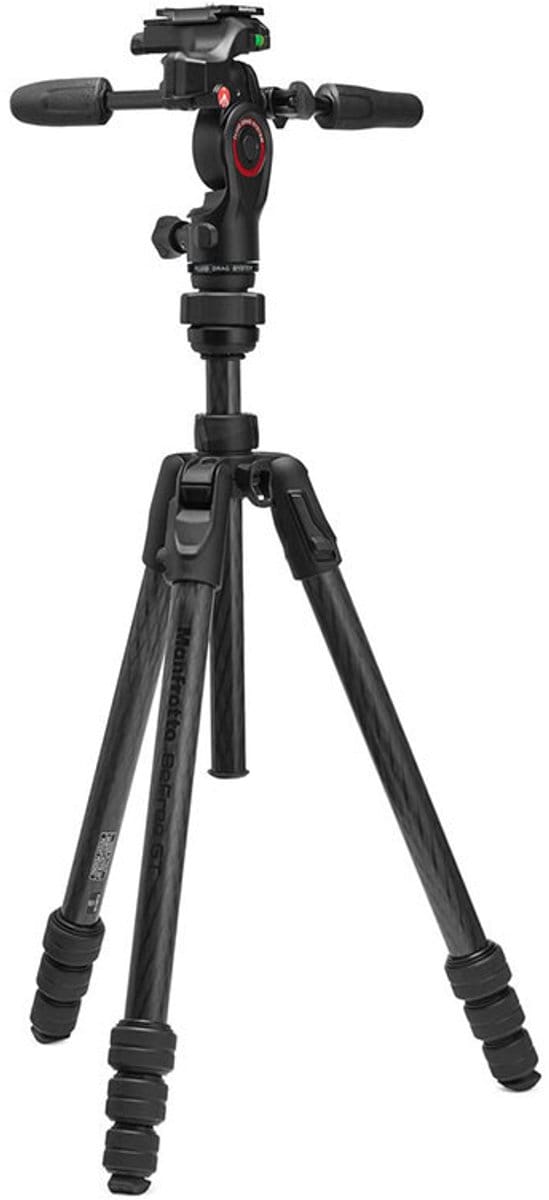 MANFROTTO BEFREE GT PRO Carbon-Stativ-Set + 3D-Kugelkopf