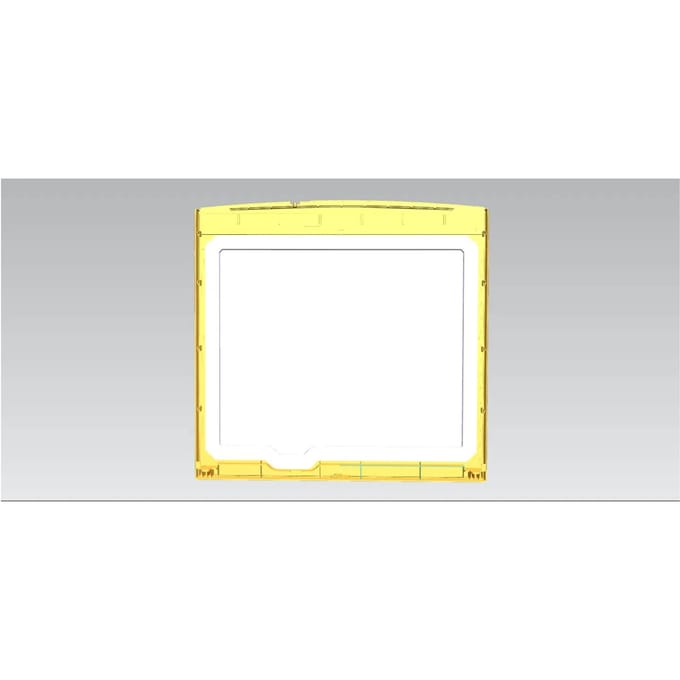AEG bovenblad, set, wit, 596.5mm x 539.3mm 140193041054