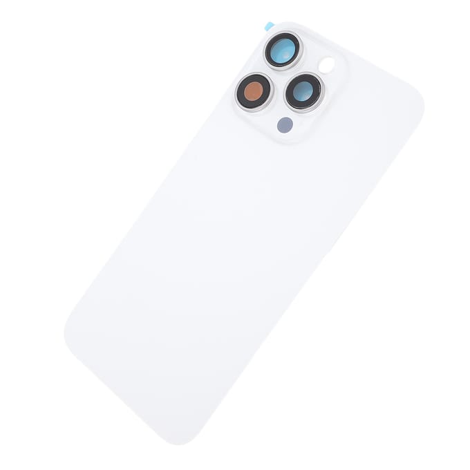 Achterruit Cover Vervanging voor 15 Pro Maximum Telefoon Achterruit Cover Batterijklep met Pre