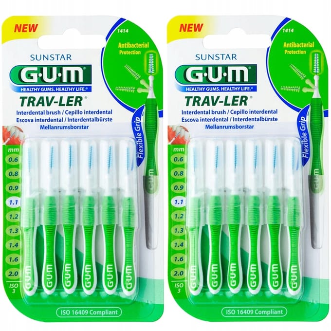 GUM Interdentale ragers 1,1 mm - 12 st