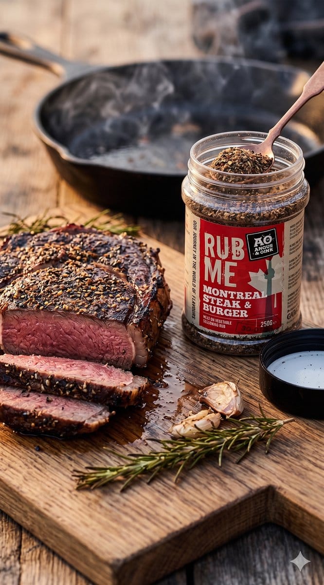 Angus & Oink - Montreal Steak & Burger Seasoning Rub - 200g
