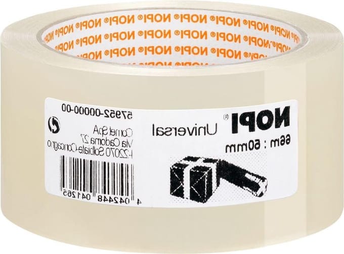 Transparante Pakband Pack 66 m x 50 mm - Set van 6 stuks