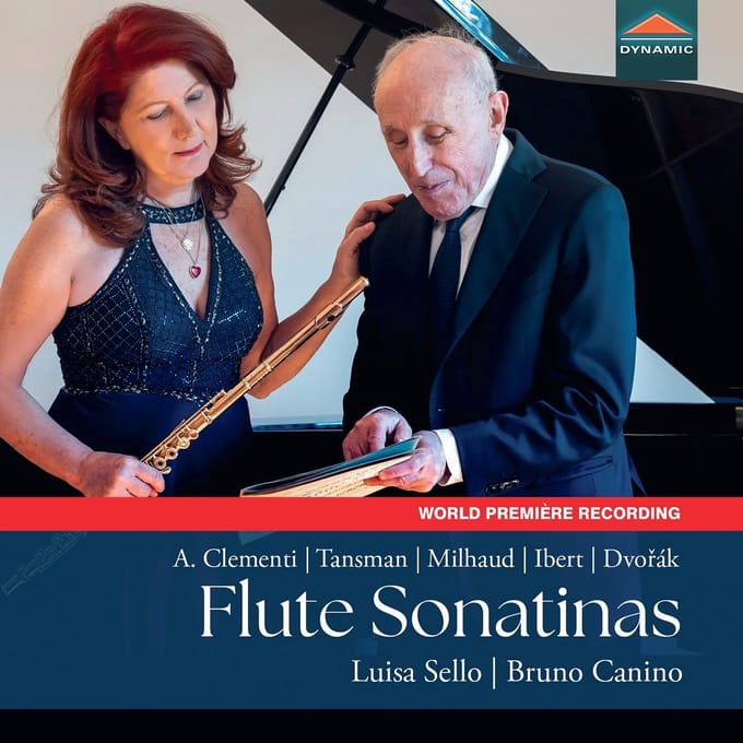 Luisa Sello & Bruno Canino - Flute Sonatinas (CD)