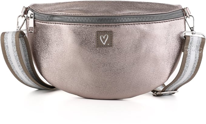Heuptasje / Crossbodytas Nola - Metallic Grey