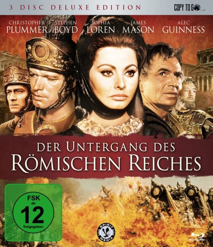 PLAION Der Untergang des römischen Reiches Blu-ray Duits, Engels