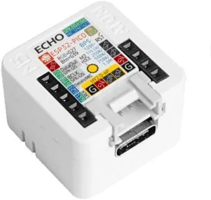 Programmeerbare Mini Smart Speaker met Microfoon, Bluetooth en LED voor IoT en Spraakprojecten
