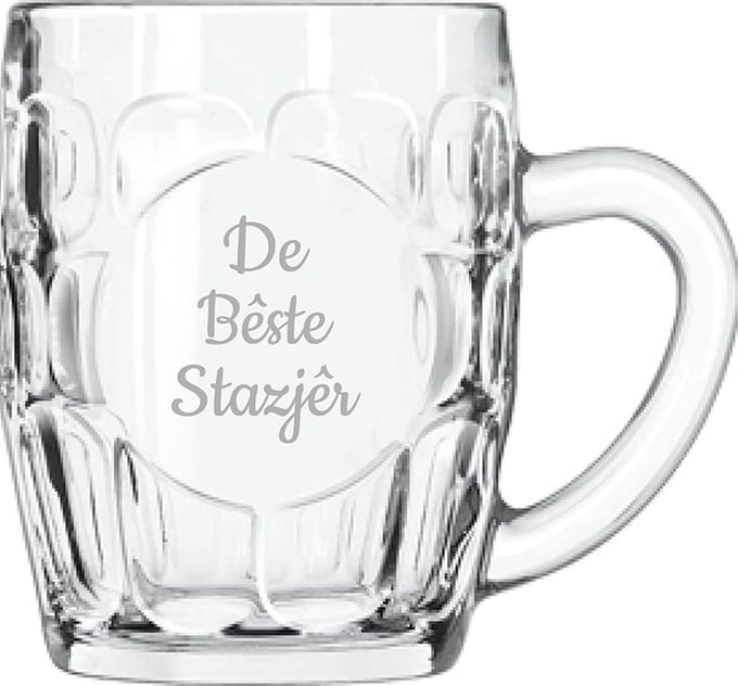 Gegraveerde Bierpul 55cl De Bêste Stazjêr