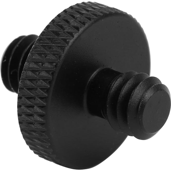 1 4 Inch naar 1 4 Inch Schroefdraad Man Tripod Schroef Adapter Tripod Montage Schroefdraad Camera Schroef Converter Adapter black