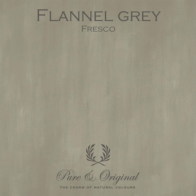 Pure & Original Fresco Kalkverf Flannel Grey 2.5 L