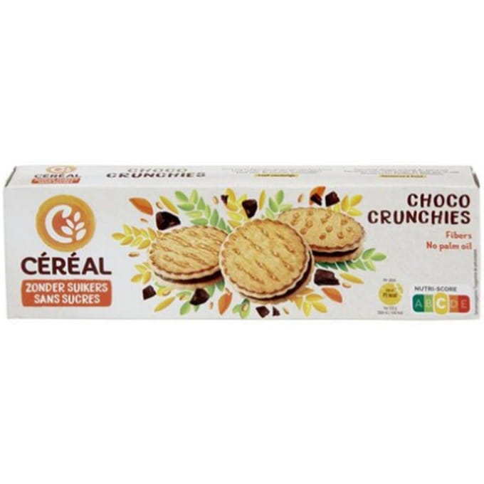 Céréal Choco Crunchies 4x46,25 Koekjes