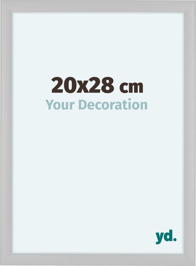 Your Decoration - Fotolijst 20x28 cm - MDF - Wit Mat - Como