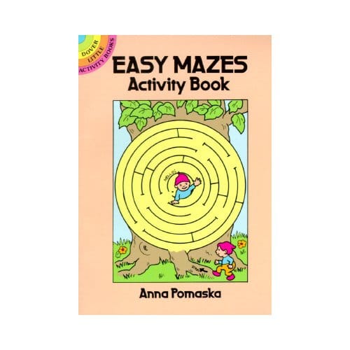 Easy Mazes Activity Book - Anna Pomaska