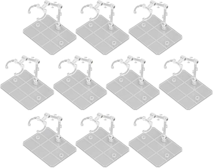 Actiefiguur Stand - Displayhouder Basis - Figuren Presenteren - Hoge Stabiliteit - Voor 6 Inch - Transparant