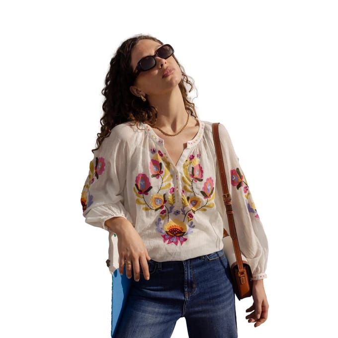 Vrouwenblouse Derhy Barbarine