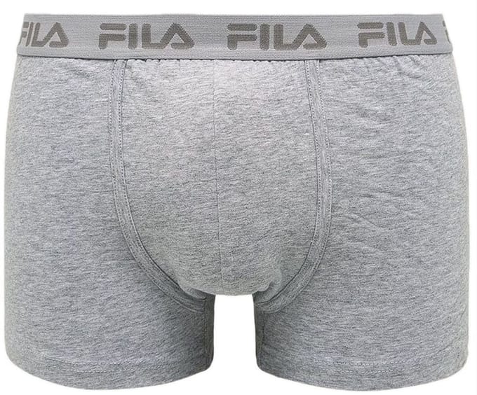Herenboxer Fila 1-pack Grijs 2xl - M