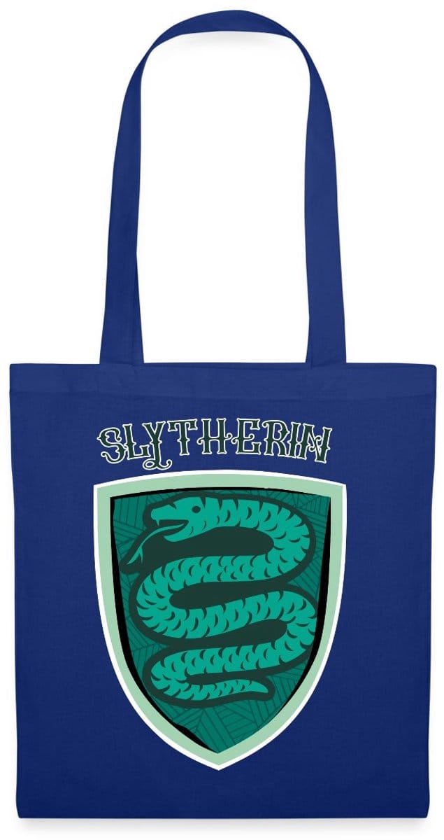 Harry Potter Slytherin Logo small Tas Van Stof Schoudertas