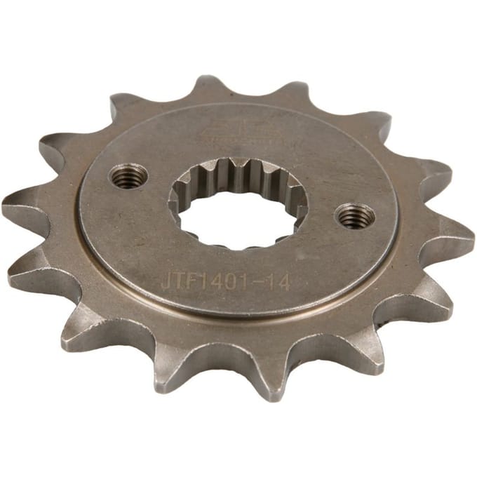 Stalen standaard tandwiel voor motor JT Sprockets 520 Kawasaki KFX 400 2WD (KSF400A) 14T