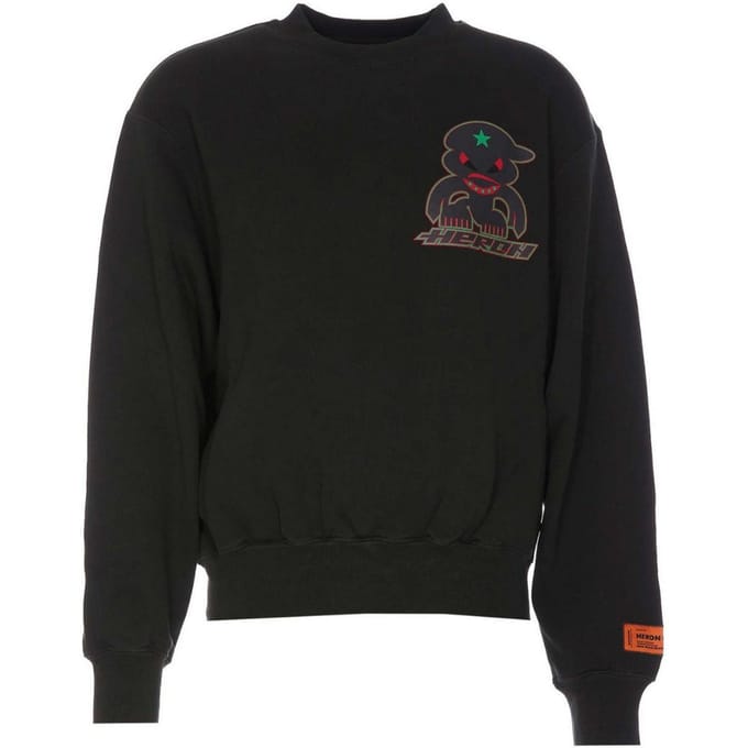 Heron Preston Monster Crew Sweat Zwart
