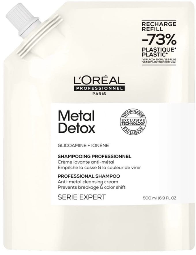 L'Oréal Professionnel - Metal Detox Shampoo Refill - 1000ml